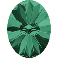Swarovski Oval Rivoli 4122 8x6mm - Emerald F Swarovski Oval Rivoli 4122 8x6mm - Emerald F