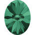 Swarovski Oval Rivoli 4122 8x6mm - Emerald F