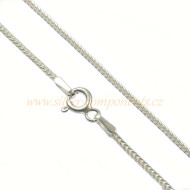 Řetízek Fox 1,1 Ag 925  - 55cm  /3,4g Řetízek Fox 1,1 Ag 925  - 55cm  /3,4g