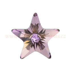 Hvězdy nalepovací 4745 Swarovski 10mm Vitrail Light F