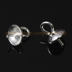 Kaplík s trnem 5mm Ag 925/1000