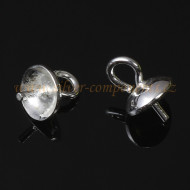 Kaplík s trnem 3mm Ag 925/1000 Kaplík s trnem 3mm Ag 925/1000