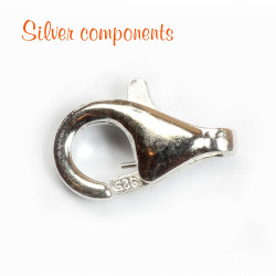 Karabinka KB08 round  Ag 925