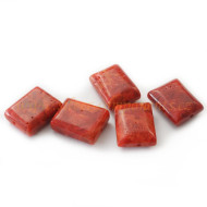 Korál polštářek 16x13 mm Korál polštářek 16x13 mm