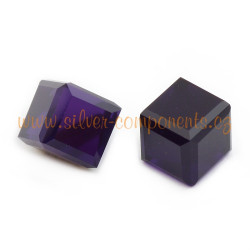 Kostka nalepovací Swarovski 4mm Purple Velvet