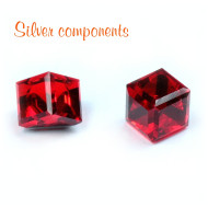 Kostka nalepovací Swarovski 4mm Light Siam Kostka nalepovací Swarovski 4mm Light Siam