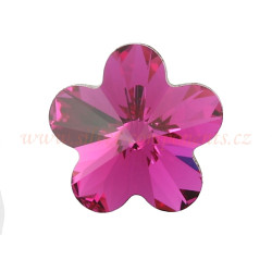 Kytka nalepovací 4744 Swarovski 10mm Fuchsia F
