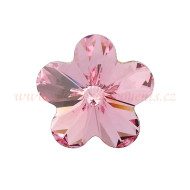 Kytka nalepovací 4744 Swarovski 10mm Light Rose F Kytka nalepovací 4744 Swarovski 10mm Light Rose F
