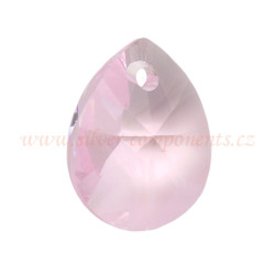 Swarovski Xilion Mini Pear 6128 12mm - Rosaline