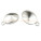 STŘÍBRNÉ KOMPONENTY Ag 925 pro Oval Rivoli 