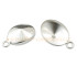 Přívěsek miska pro Oval Rivoli 8mm  Ag 925