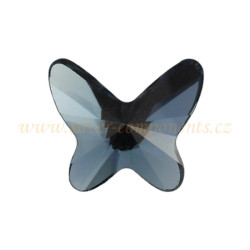 Motýlek nalepovací 2854 Swarovski 12mm Denim Blue F