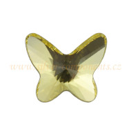 Motýlek nalepovací 2854 Swarovski 12mm Jonquil F Motýlek nalepovací 2854 Swarovski 12mm Jonquil F