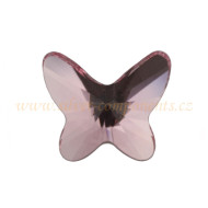 Motýlek nalepovací 2854 Swarovski 8mm Light Rose F Motýlek nalepovací 2854 Swarovski 8mm Light Rose F