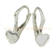 Náušnicové zapínání  Ag 925 pro Heart 2808 6mm Náušnicové zapínání  Ag 925 pro Heart 2808 6mm