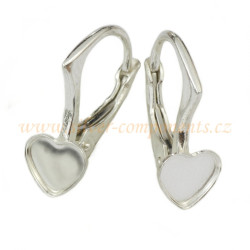 Náušnicové zapínání  Ag 925 pro Heart 2808 6mm
