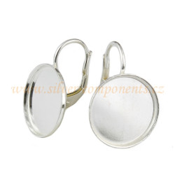 Náušnicové zapínání Ag 925 pro Chessboard Circle 14mm