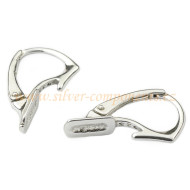 Náušnicové zapínání s ploškou Ag 925 Náušnicové zapínání s ploškou Ag 925