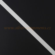 Pásovinka obruba hladká 4mm Ag 925 tl.0,32mm /30cm/ Pásovinka obruba hladká 4mm Ag 925 tl.0,32mm /30cm/