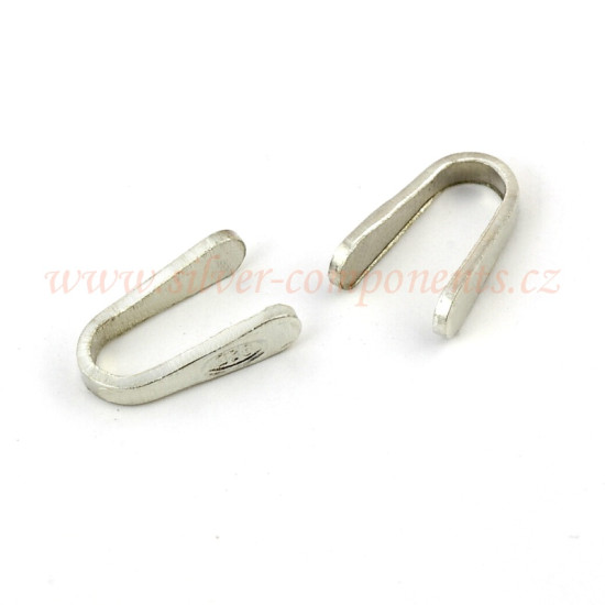 Koncové očko k připájení 1,0mm Ag 925/1000 Koncové očko k připájení 1,0mm Ag 925/1000