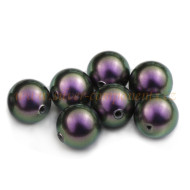 Crystal Iridescent Purple Pearl 10mm - NEPRŮCHOZÍ Crystal Iridescent Purple Pearl 10mm - NEPRŮCHOZÍ