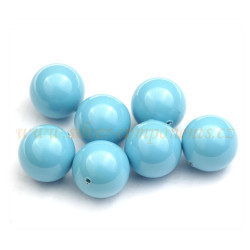 Crystal Turquoise Pearl 8mm - NEPRŮCHOZÍ