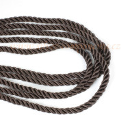 Pletená šňůra 5mm HNĚDÁ 1m Pletená šňůra 5mm HNĚDÁ 1m