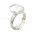 Prsten pro Oval Rivoli 14mm Masiv Ag 925