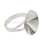 Bižuterní prsten pro Rivoli 18mm Rh Bižuterní prsten pro Rivoli 18mm Rh