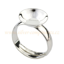 Prsten pro Vision 1681 12mm  Ag 925 - univerzální 52-62
