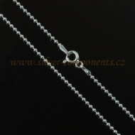Řetízek Kuličkový 1,2 Ag 925/1000 - 45cm Řetízek Kuličkový 1,2 Ag 925/1000 - 45cm