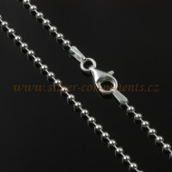 Řetízek Kuličkový 1,5 Ag 925/1000 - 45cm 3g Řetízek Kuličkový 1,5 Ag 925/1000 - 45cm 3g