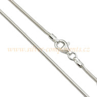 Řetízek Snake MAGIC ROUND 1,4 Ag 925/1000 - 60cm   4,6g Řetízek Snake MAGIC ROUND 1,4 Ag 925/1000 - 60cm   4,6g