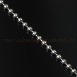 Řetízkovina - Kuličkový 1,2   Ag 925 /1cm/
