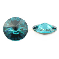 Swarovski Rivoli 1122 SS39 - Blue Zircon F Swarovski Rivoli 1122 SS39 - Blue Zircon F