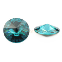 Swarovski Rivoli 1122 SS39 - Blue Zircon F