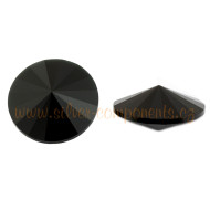 Swarovski Rivoli 1122 12mm - Jet Swarovski Rivoli 1122 12mm - Jet