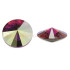 Swarovski Rivoli 1122 14mm - Rose AB F