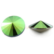 Swarovski Rivoli 1122 12mm - Scarabaeus Green F