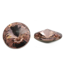 Swarovski Rivoli 1122 SS39 - Vintage Rose F