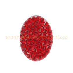 Swarovski Crystal Fine Rocks 18x13mm Light Siam