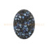 Swarovski Crystal Fine Rocks 18x13mm black/Moonlight