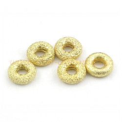 Rondelka diamantová RD04 Ag 925/1000 POZLACENO