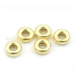 Rondelka hladká RH04 Ag 925/1000 POZLACENO