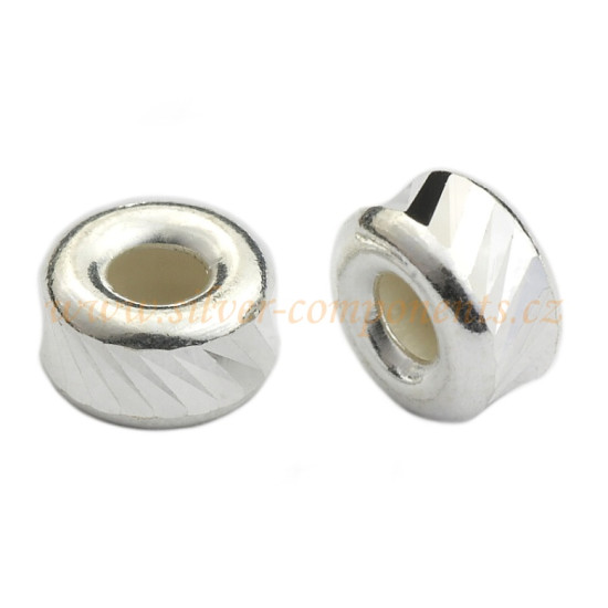 Rondelka sekaná RS03 Ag 925/1000 Rondelka sekaná RS03 Ag 925/1000