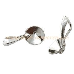 Šlupna masivní pro Chaton 1088  8mm Ag 925