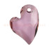 Swarovski Devoted 2U Heart 17mm - Antique Pink