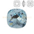 Swarovski Rounded Square 4470 10mm - Aquamarine F