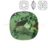 Swarovski Rounded Square 4470 10mm - Erinite F