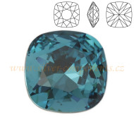 Swarovski Rounded Square 4470 10mm - Indicolite F Swarovski Rounded Square 4470 10mm - Indicolite F